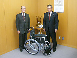 市立札幌病院への寄贈